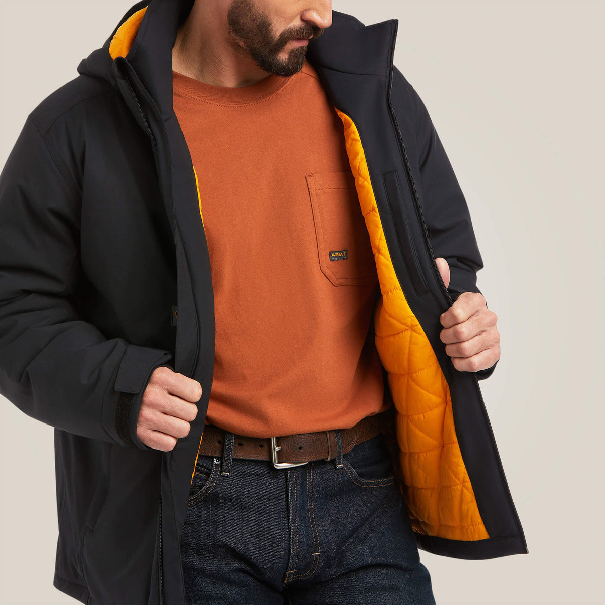 Rebar Storm Fighter 2.0 Waterproof Jacket Ariat Men|Work|Sale