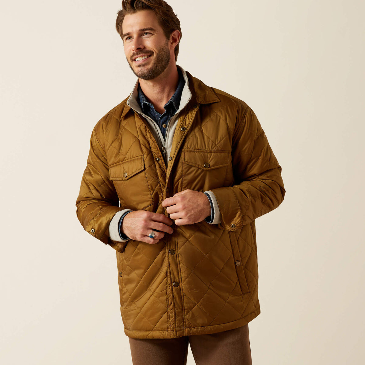 Stinson Shirt Jacket Ariat Men|Sale