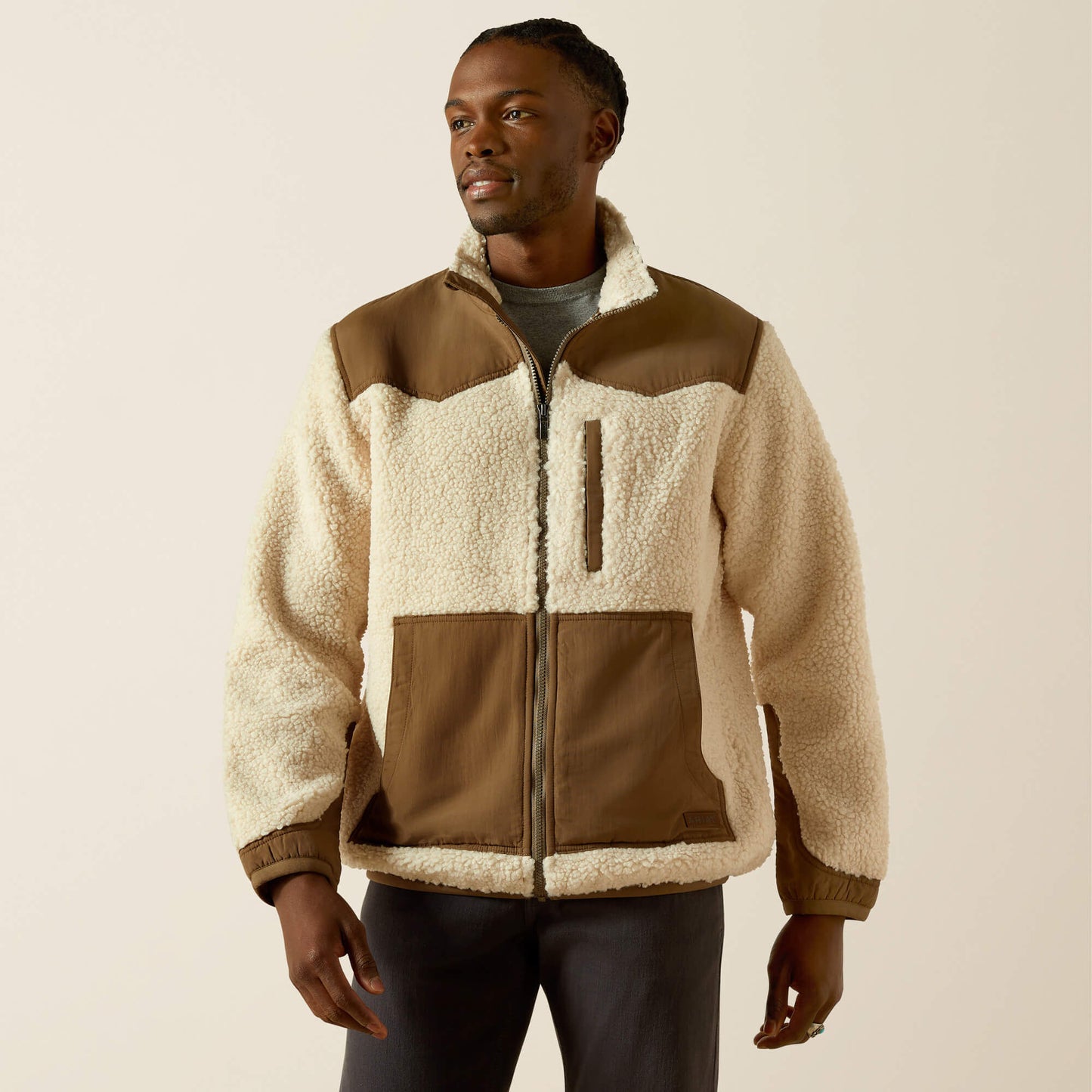 Western Sherpa Jacket Ariat Men|Sale
