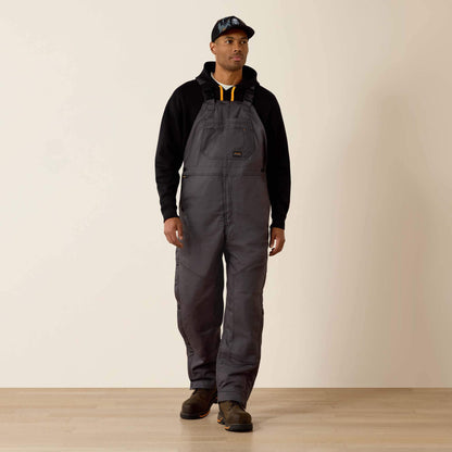 Rebar DuraCanvas Stretch Insulated Bib Ariat Men|Work