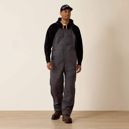 Rebar DuraCanvas Stretch Insulated Bib Ariat Men|Work