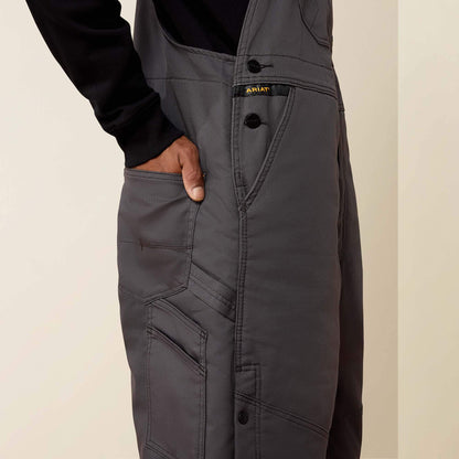 Rebar DuraCanvas Stretch Insulated Bib Ariat Men|Work
