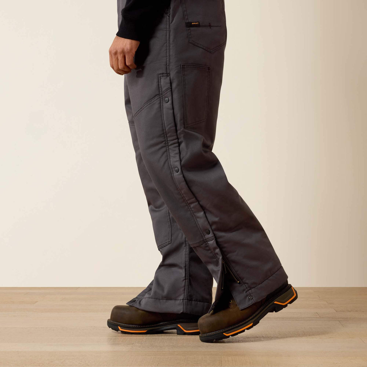 Rebar DuraCanvas Stretch Insulated Bib Ariat Men|Work