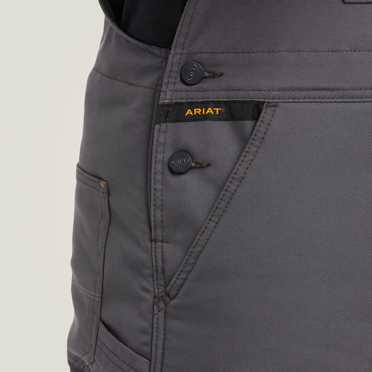 Rebar DuraCanvas Stretch Insulated Bib Ariat Men|Work
