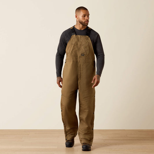 Rebar DuraCanvas Stretch Insulated Bib Ariat Men|Work