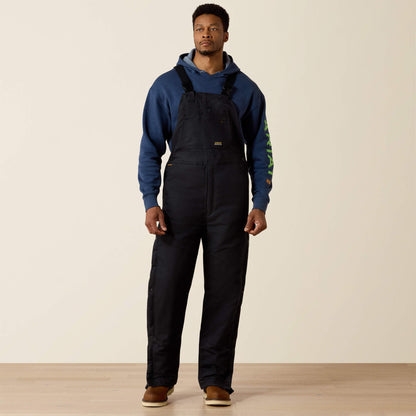 Rebar DuraCanvas Stretch Insulated Bib Ariat Men|Work
