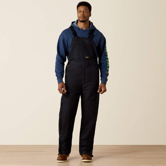 Rebar DuraCanvas Stretch Insulated Bib Ariat Men|Work
