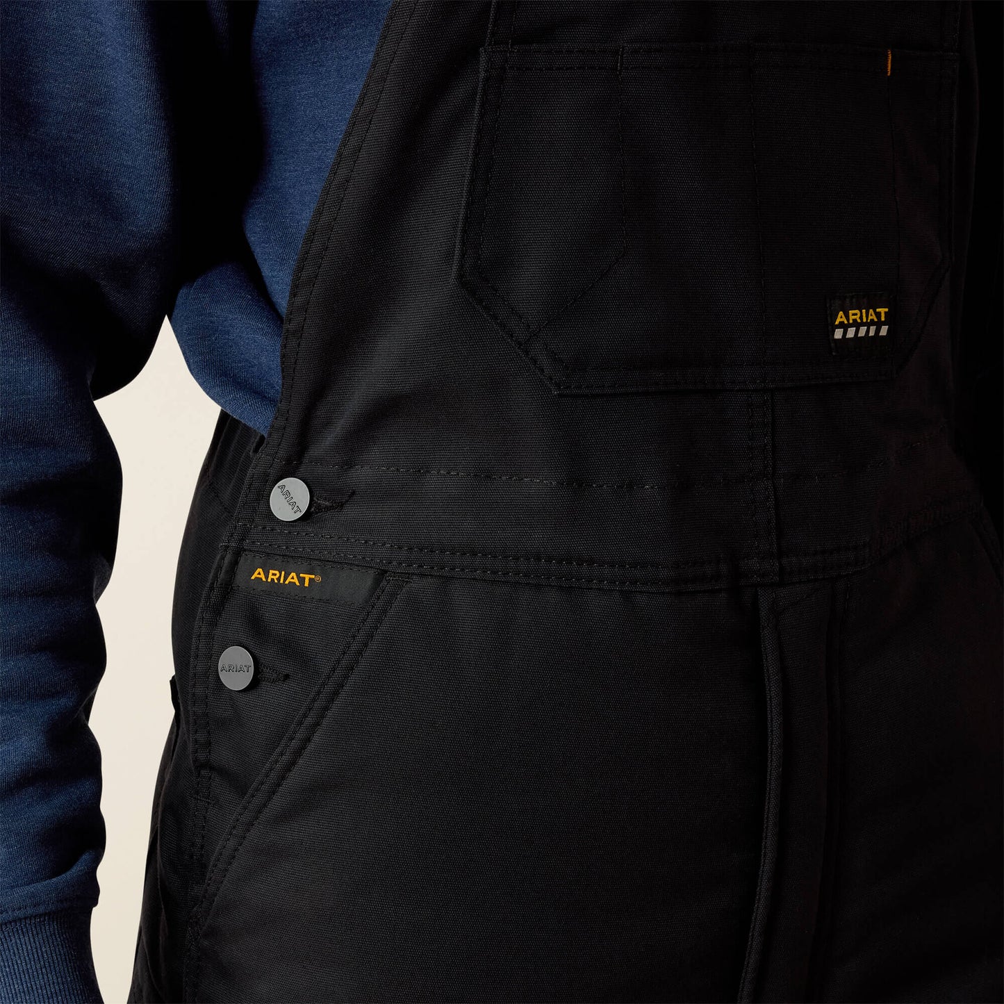 Rebar DuraCanvas Stretch Insulated Bib Ariat Men|Work