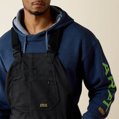 Rebar DuraCanvas Stretch Insulated Bib Ariat Men|Work