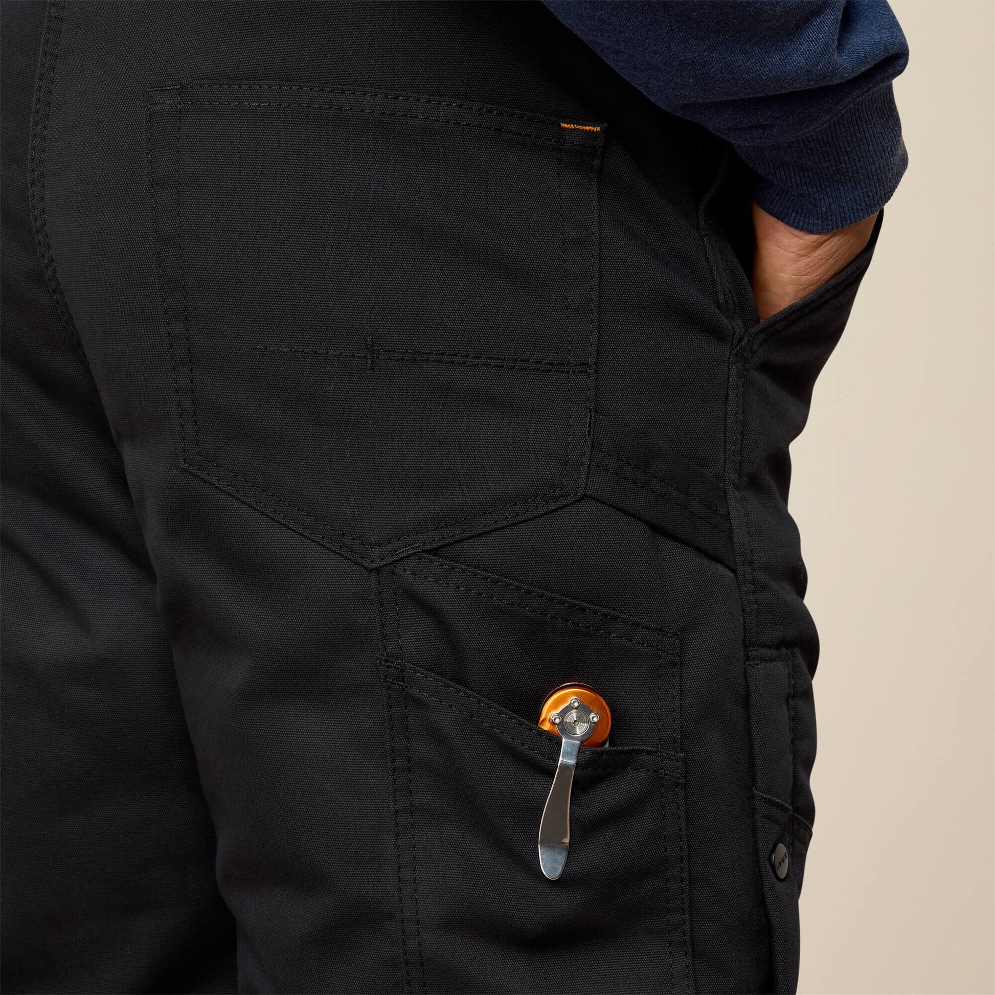 Rebar DuraCanvas Stretch Insulated Bib Ariat Men|Work