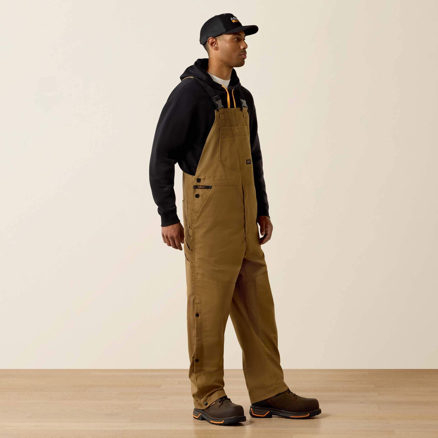 Rebar DuraCanvas Unlined Bib Ariat Men|Work|Sale