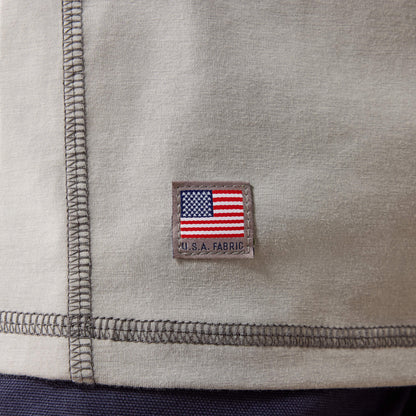 FR Combat Stretch Patriot 1/4 Zip Work Shirt Ariat Men|Work