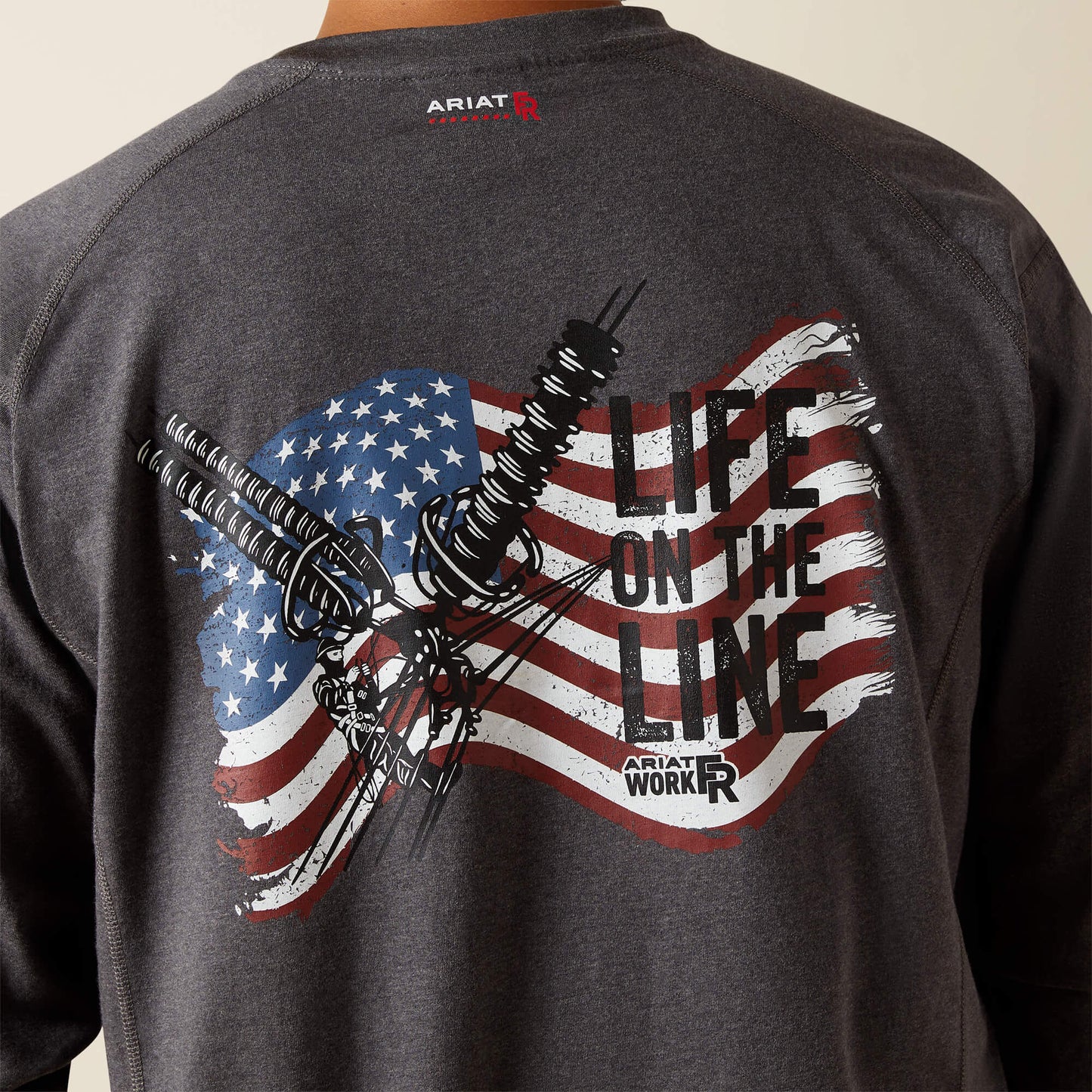 FR Air Lineman T-Shirt Ariat Men|Work