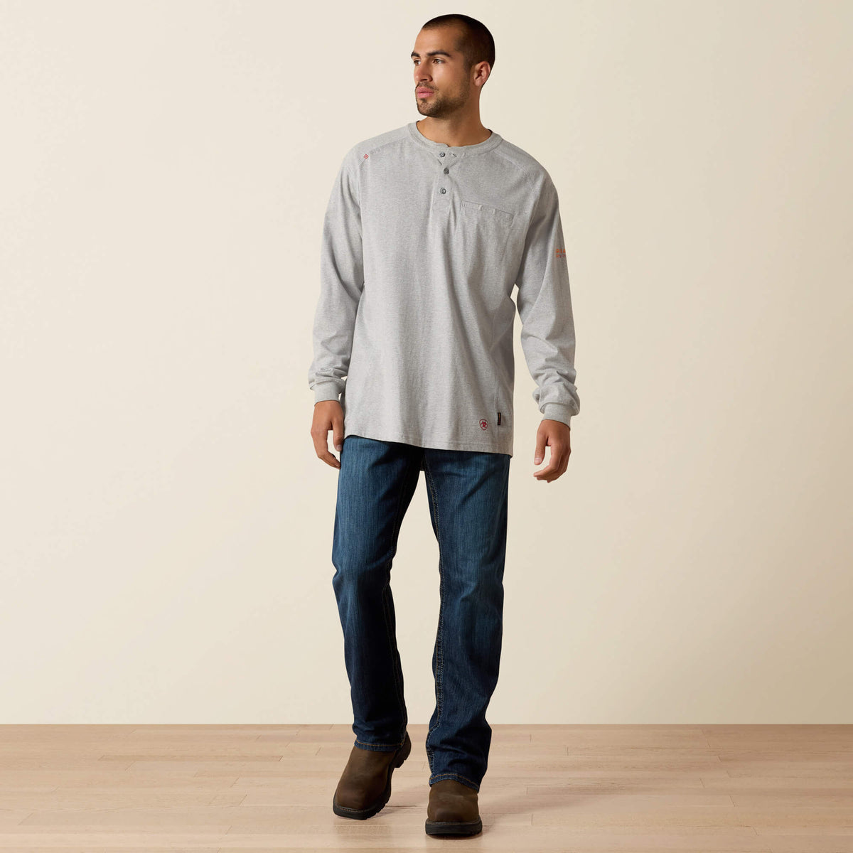 FR Air Henley Ariat Men|Work