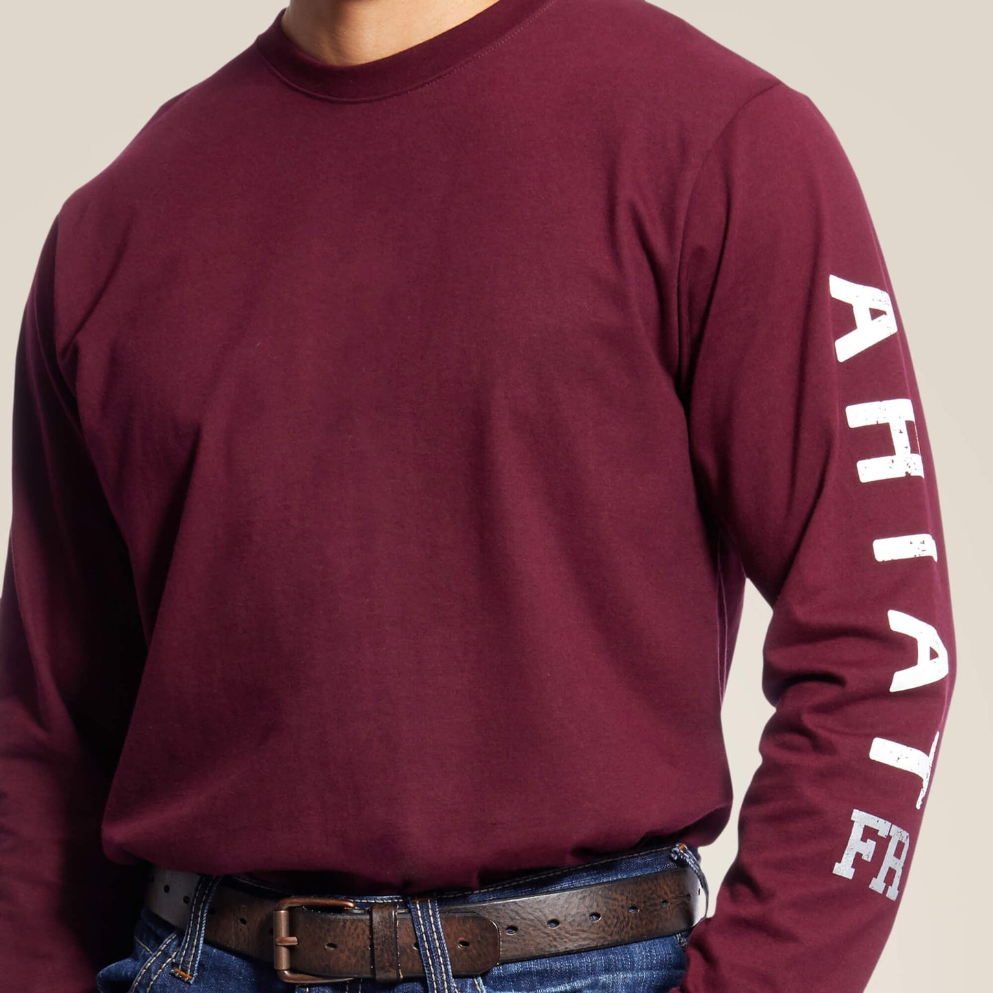 FR Roughneck Skull Logo T-Shirt Ariat Men|Work