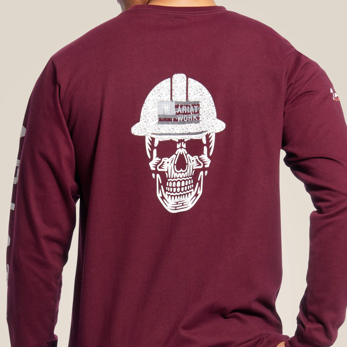 FR Roughneck Skull Logo T-Shirt Ariat Men|Work