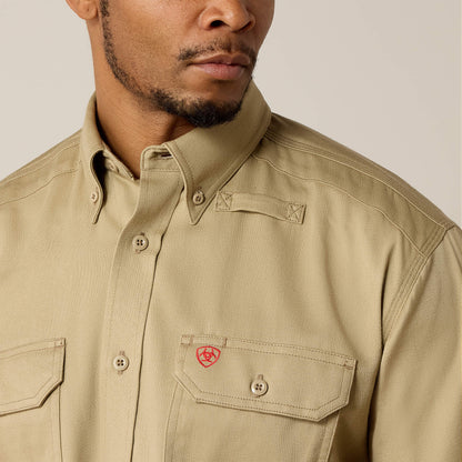 FR Solid Work Shirt Ariat Men|Work