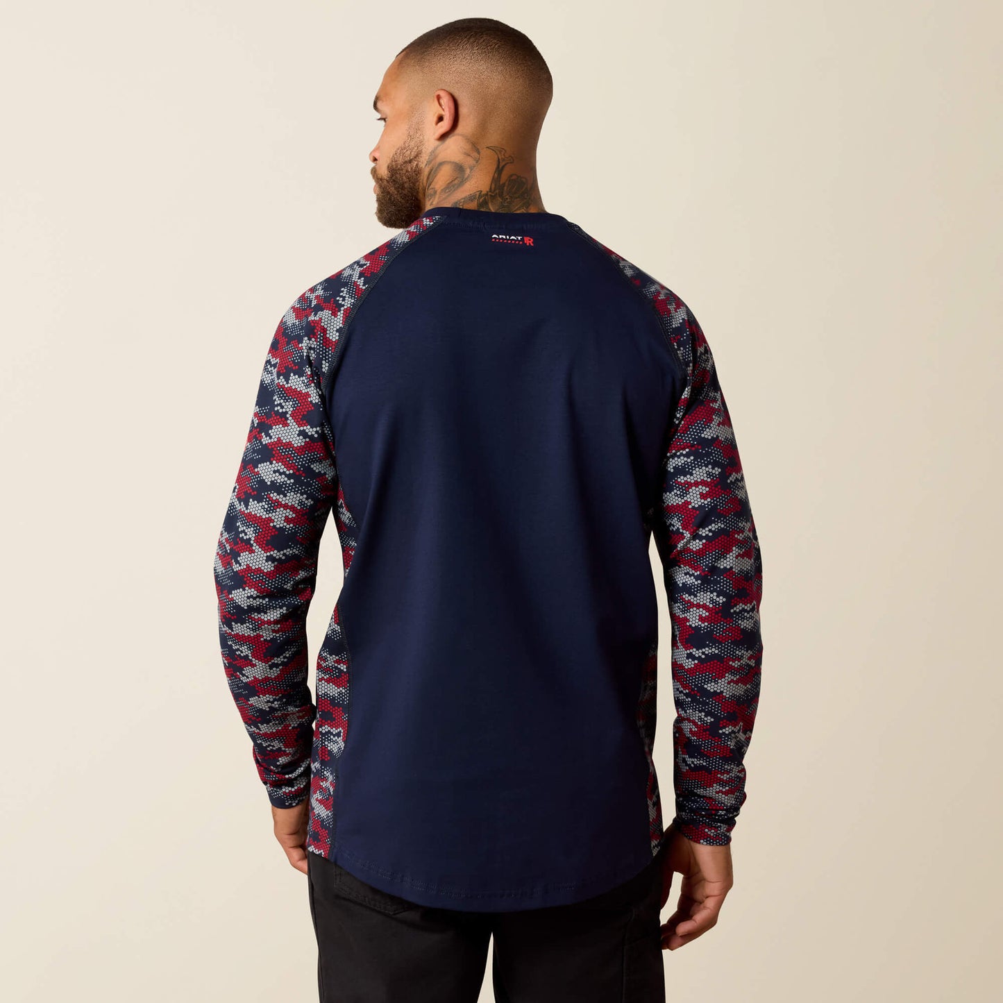 FR Stretch Camo Baseball T-Shirt Ariat Men|Work|Sale
