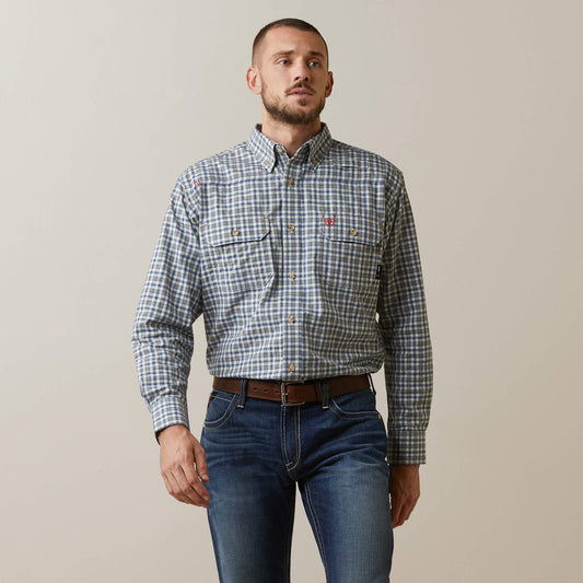 FR Plaid Featherlight Work Shirt Ariat Men|Work|Sale