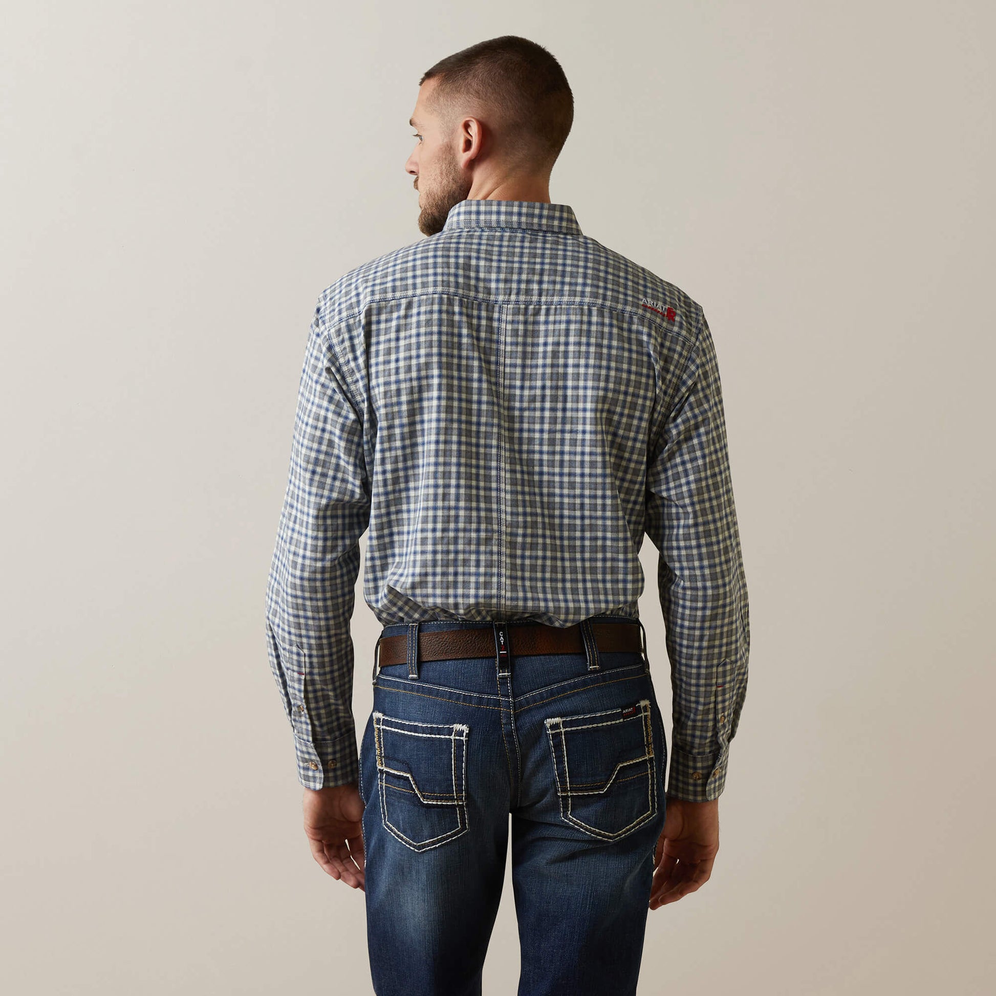 FR Plaid Featherlight Work Shirt Ariat Men|Work|Sale