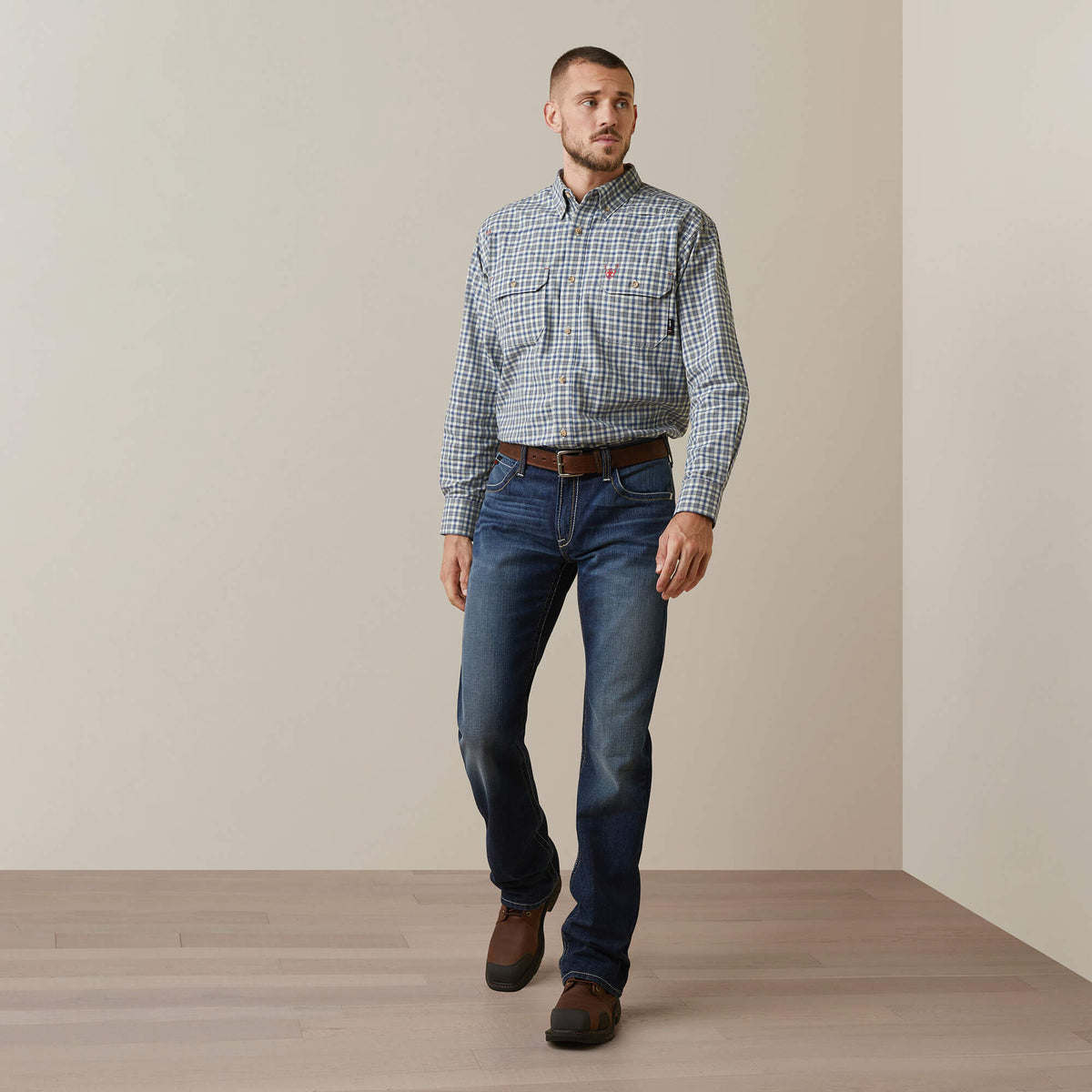 FR Plaid Featherlight Work Shirt Ariat Men|Work|Sale