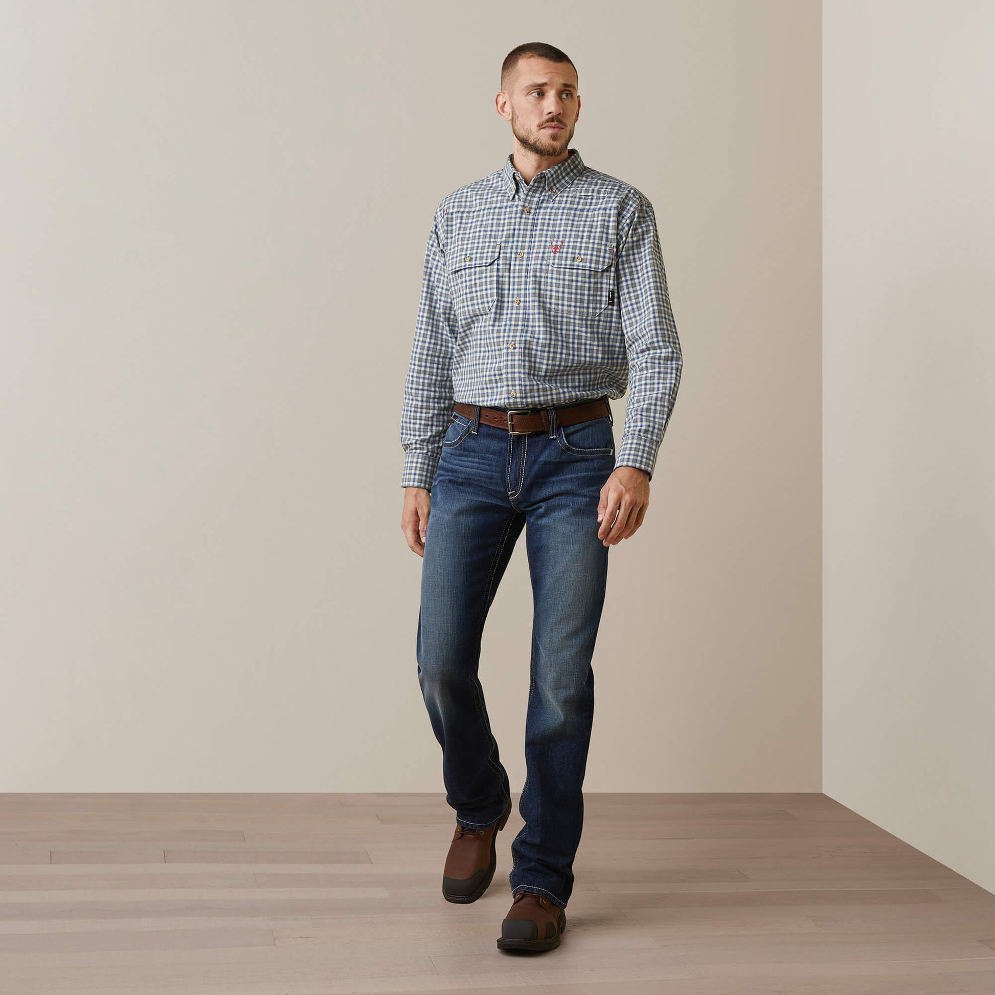 FR Plaid Featherlight Work Shirt Ariat Men|Work|Sale
