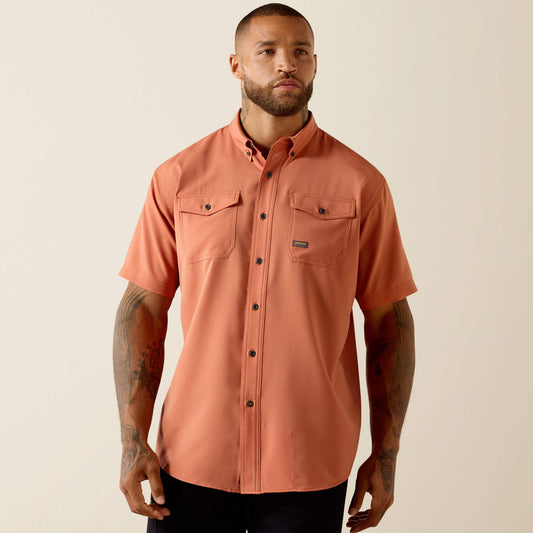 Rebar Made Tough VentTEK DuraStretch Work Shirt Ariat Men|Work|Sale