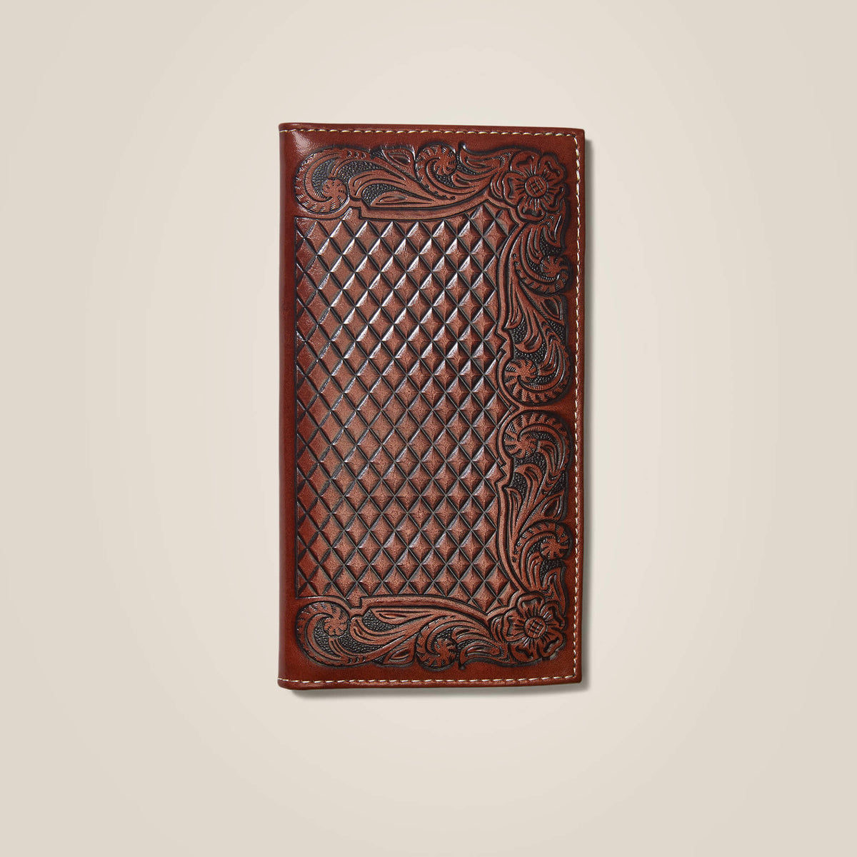 Rodeo Wallet Diamond Plate Ariat Men|Accessories