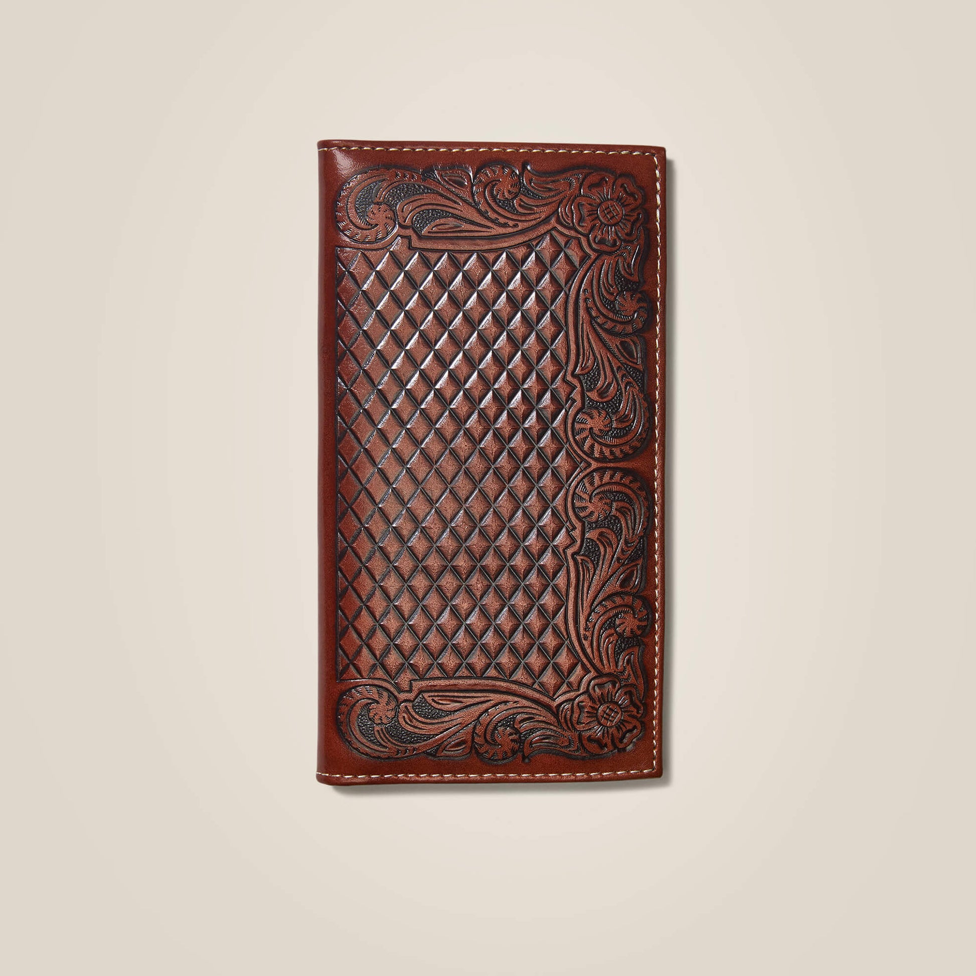 Rodeo Wallet Diamond Plate Ariat Men|Accessories