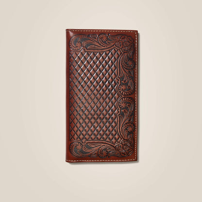 Rodeo Wallet Diamond Plate Ariat Men|Accessories