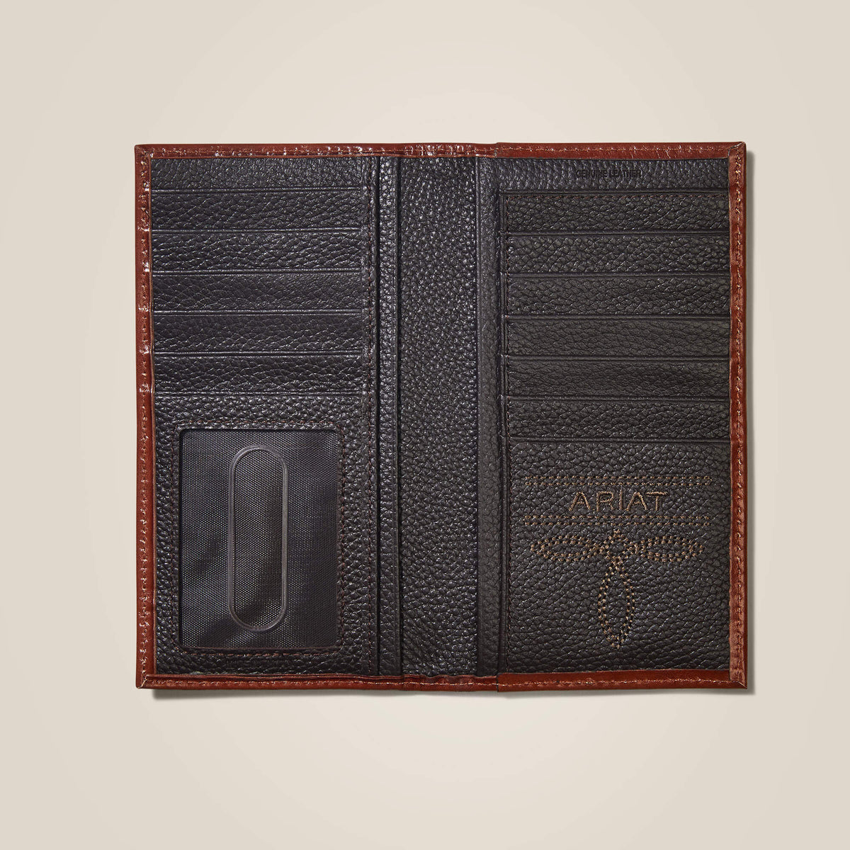 Rodeo Wallet Diamond Plate Ariat Men|Accessories