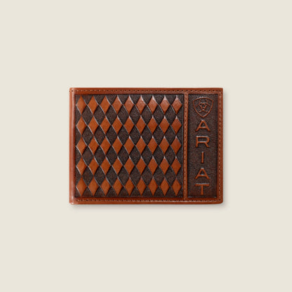 Diamond Embossed Bifold Wallet Ariat Men|Accessories