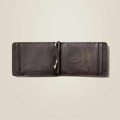 Bifold Slim Wallet Patriot Flag Embroidery Ariat Men|Accessories