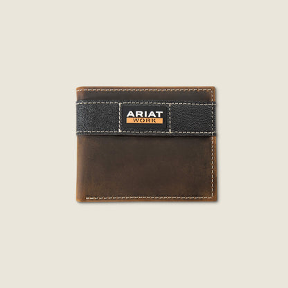 Work Canvas Bifold Wallet Ariat Men|Accessories
