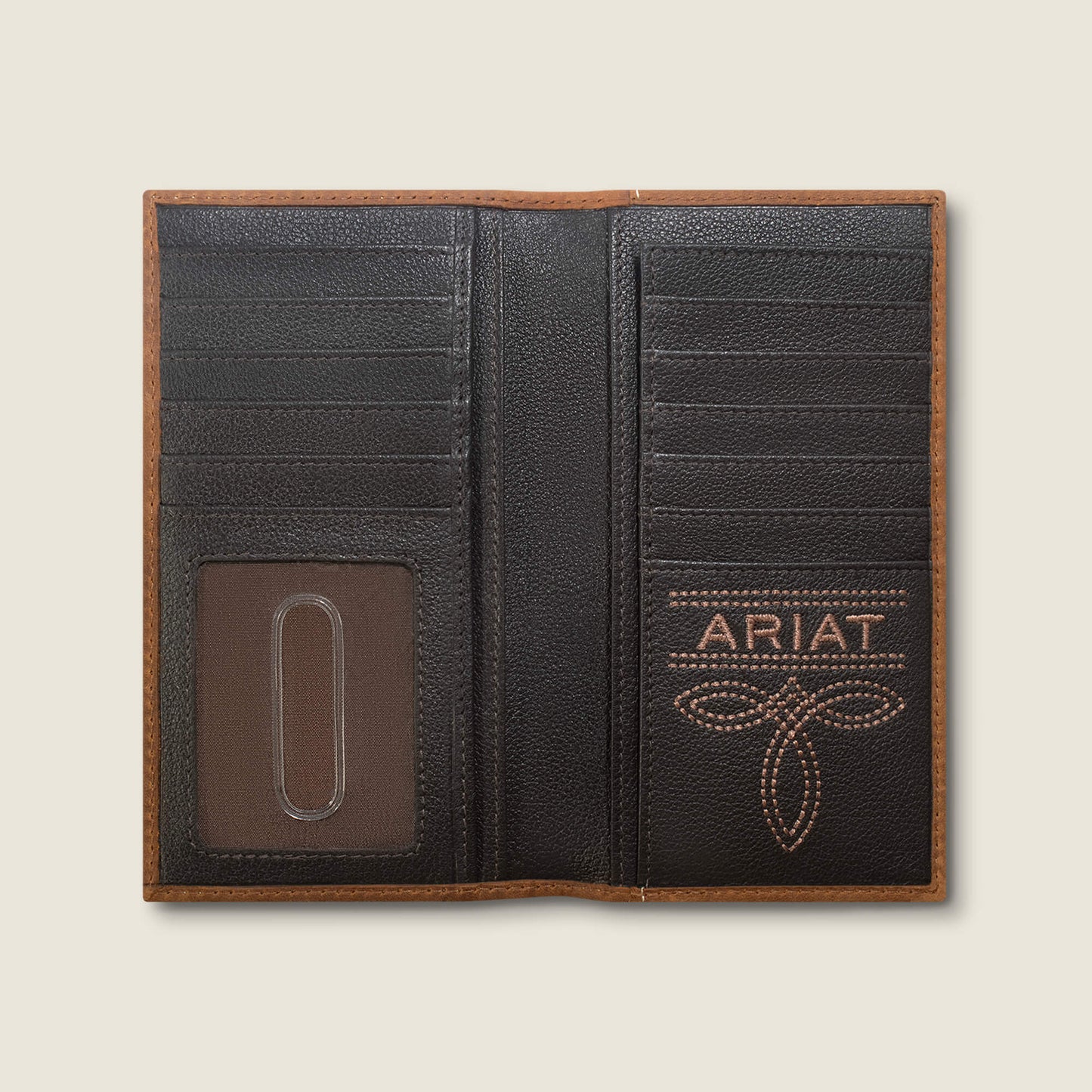 Ariat Logo Print Rodeo Wallet Ariat Men|Accessories