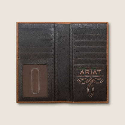 Ariat Logo Print Rodeo Wallet Ariat Men|Accessories