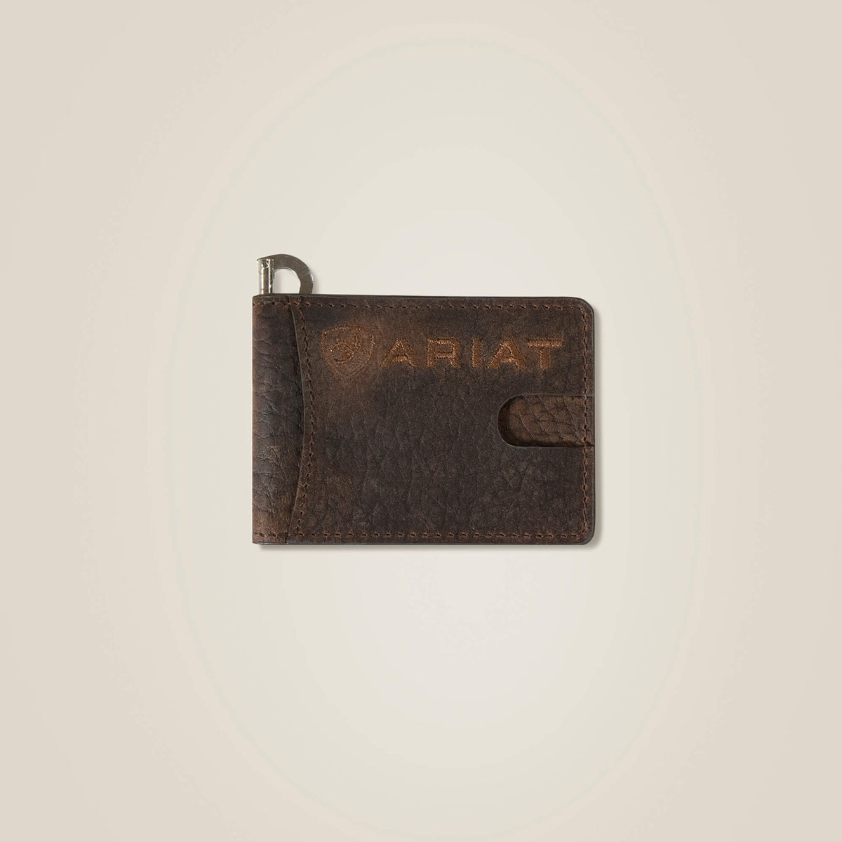 Large Logo Clip Wallet Ariat Men|Accessories
