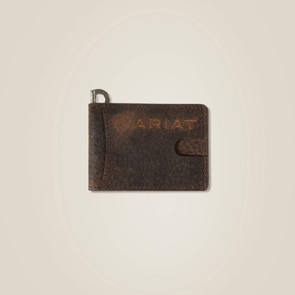 Large Logo Clip Wallet Ariat Men|Accessories