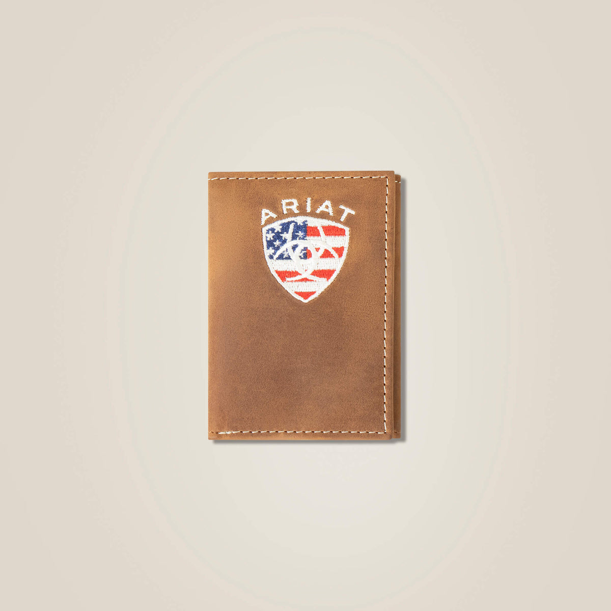 Flag Shield Trifold Wallet Ariat Men|Accessories