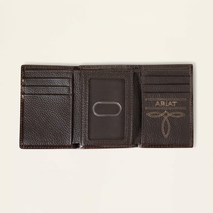 Southwest Fabric Trifold Wallet Ariat Men|Accessories