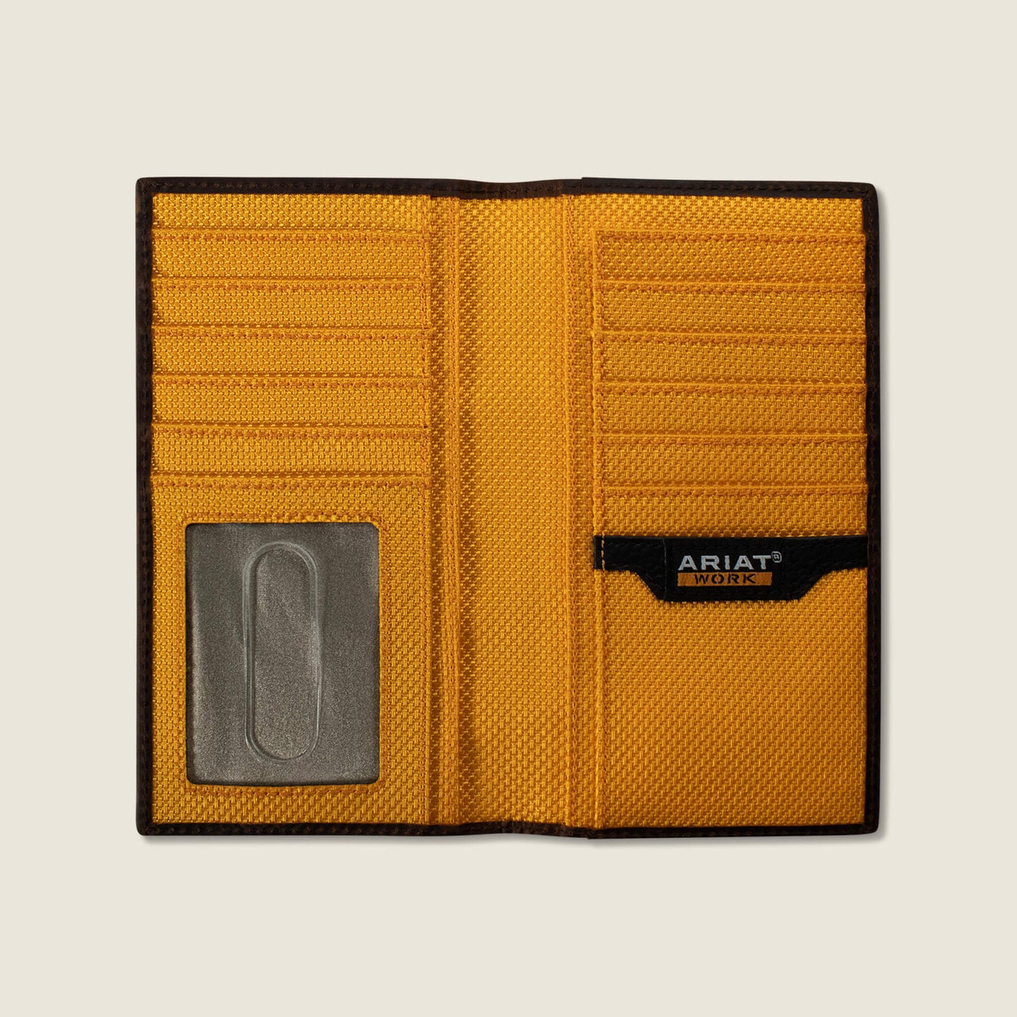 Camo Inlay Checkbook Wallet Ariat Men|Accessories