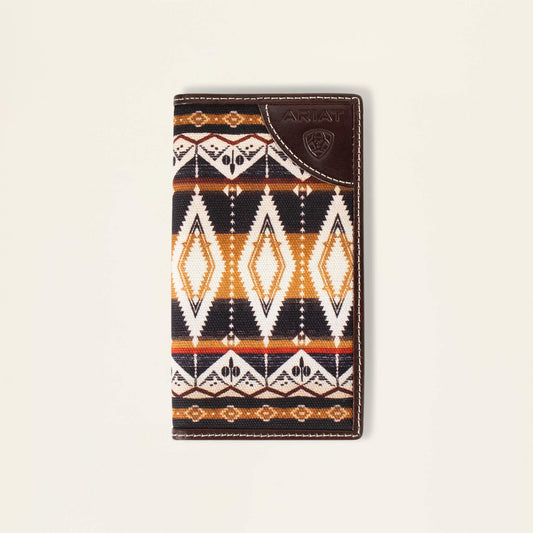 Southwest Fabric Rodeo Wallet Ariat Men|Accessories