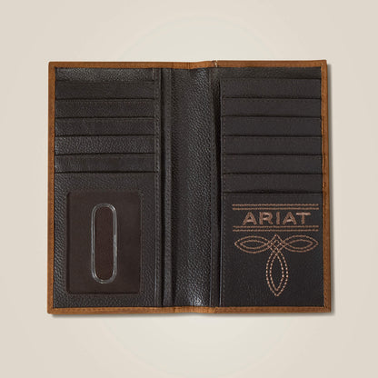 Flag Shield Rodeo Wallet Ariat Men|Accessories