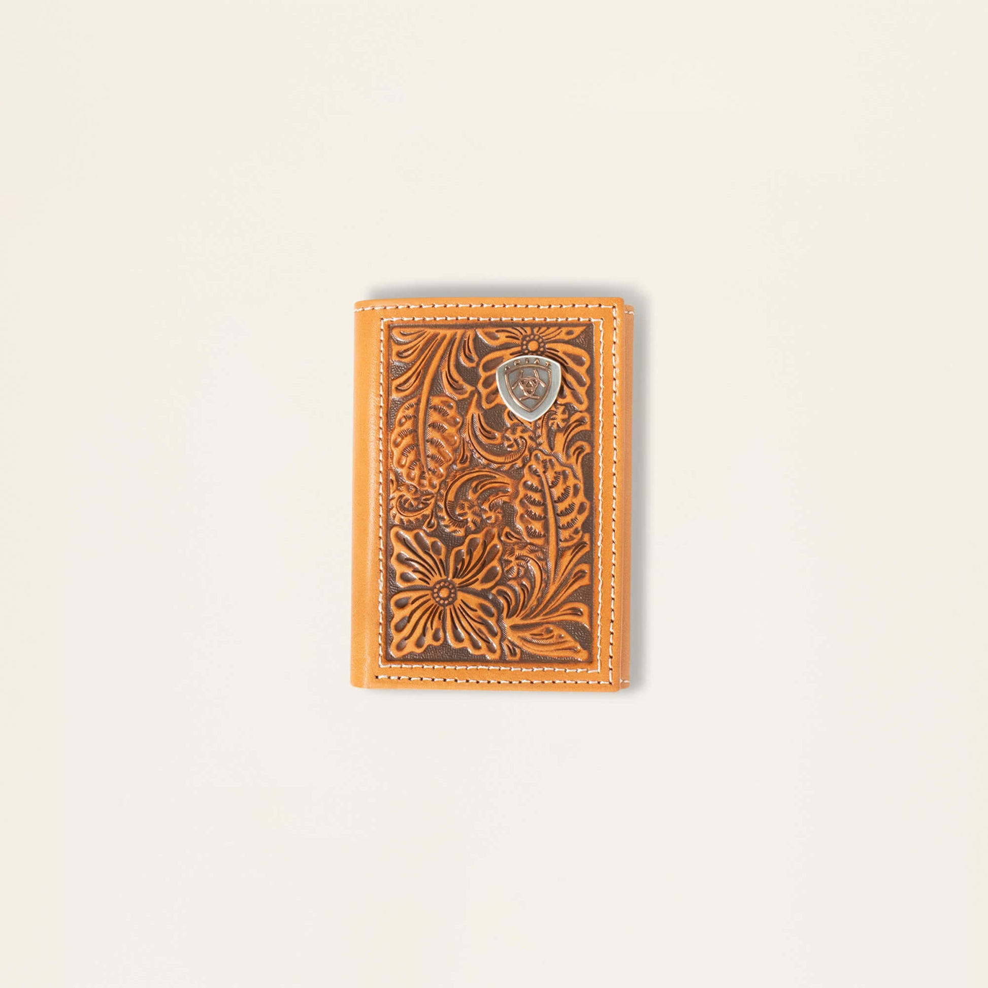 Southwest Emboss Trifold Wallet Ariat Men|Accessories