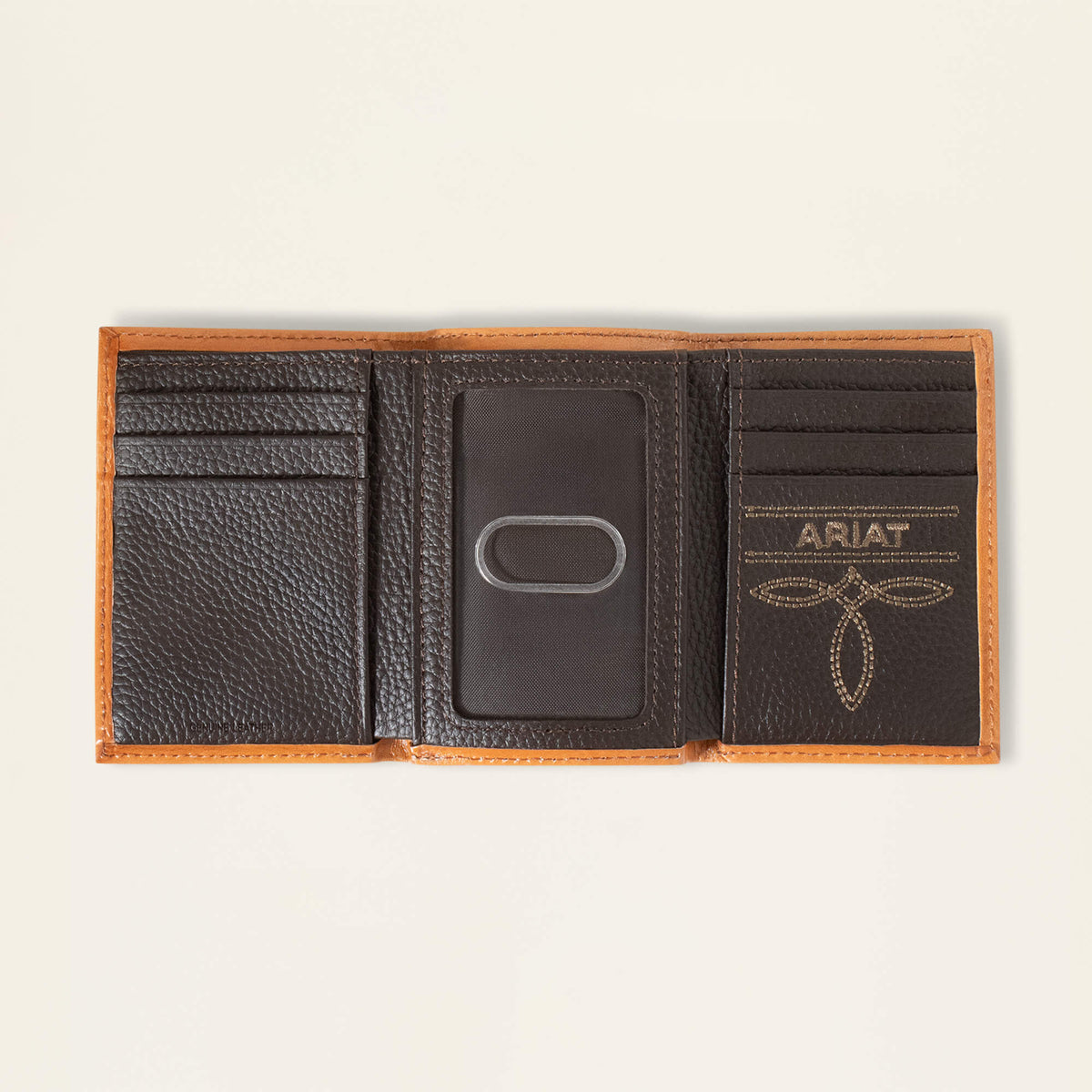 Southwest Emboss Trifold Wallet Ariat Men|Accessories