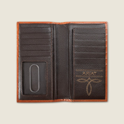 Diamond Embossed Rodeo Wallet Ariat Men|Accessories