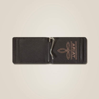 Flag Shield Clip Wallet Ariat Men|Accessories