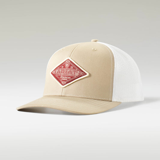 Wine Patch Cap Ariat Men|Accessories