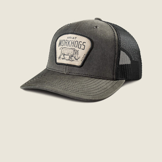 WorkHog Patch Snapback Cap Ariat Men|Accessories