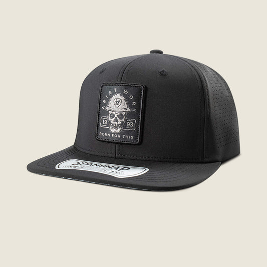 Work Roughneck Reflective Patch Snapback Cap Ariat Men|Accessories